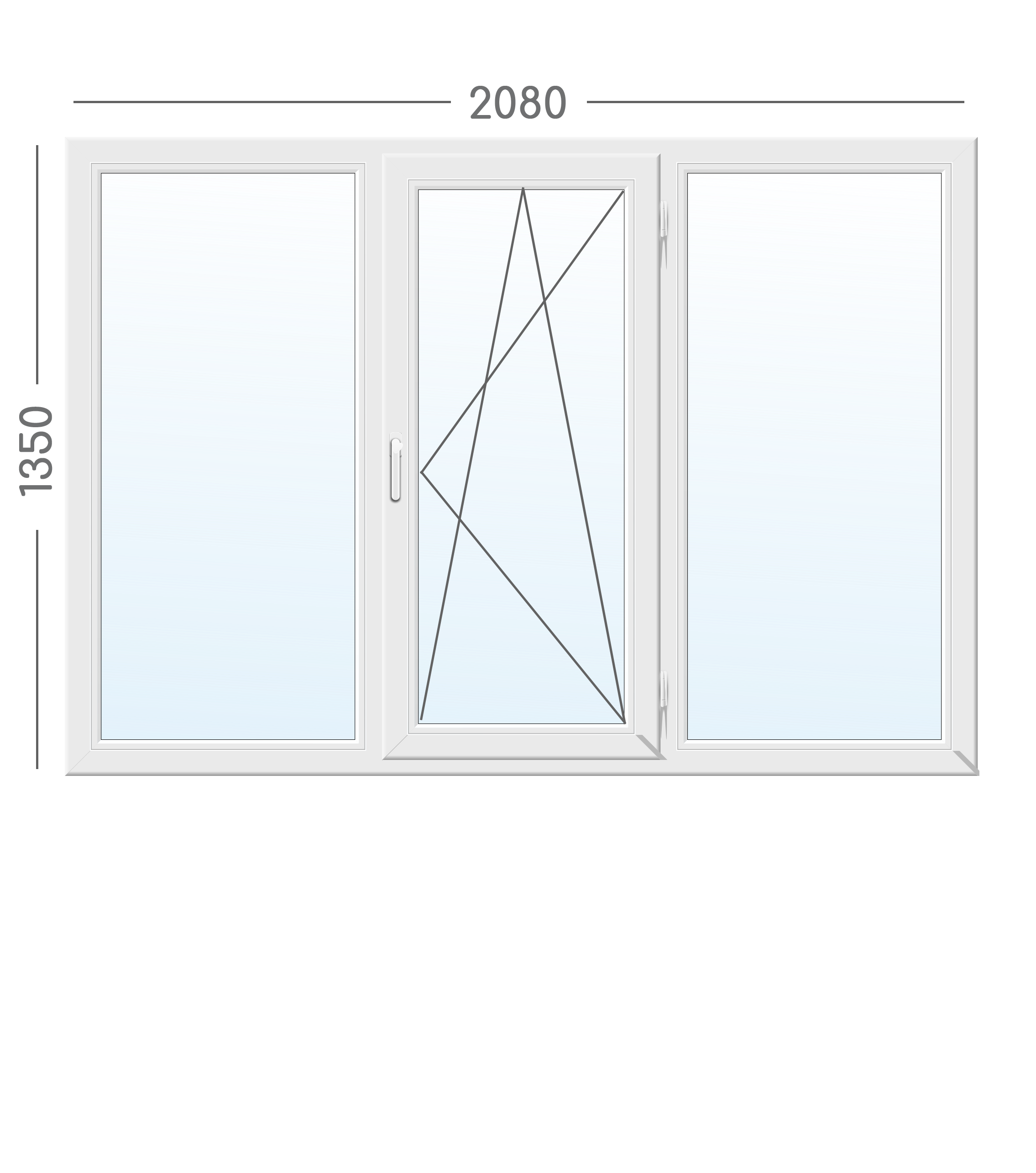 Вікно 2080х1350
