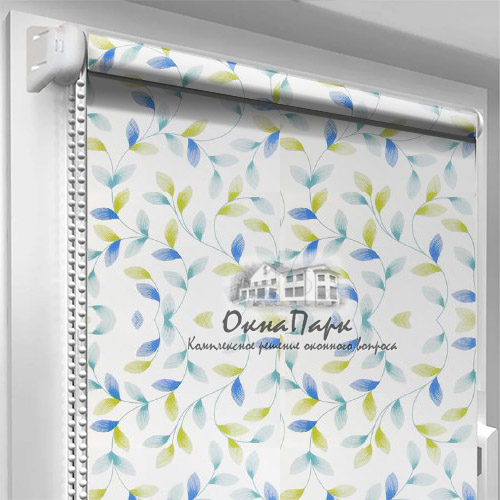 Відкриті тканинні ролети April-Green