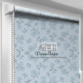 Відкриті тканинні ролети Begonia-Blue