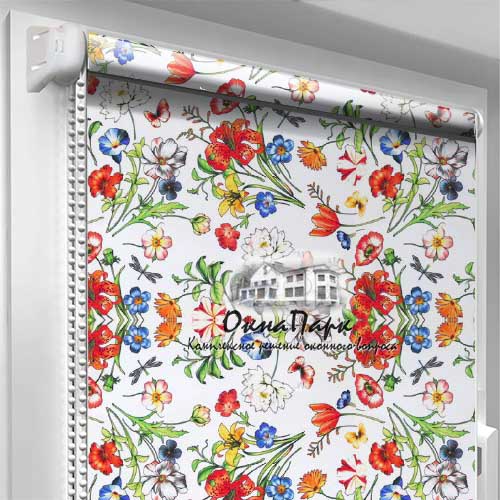 Відкриті тканинні ролети Botanic