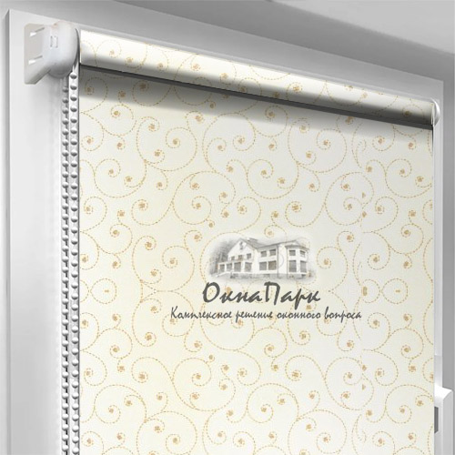 Відкриті тканинні ролети Chic-Cream