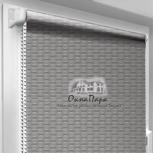 Відкриті тканинні ролети Crystal-Gray