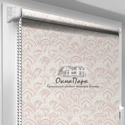 Відкриті тканинні ролети Deluxe-Lilac