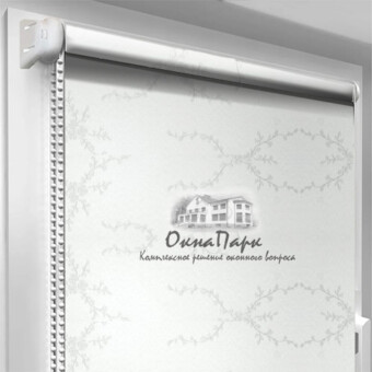 Відкриті тканинні ролети Elegia-BO-White