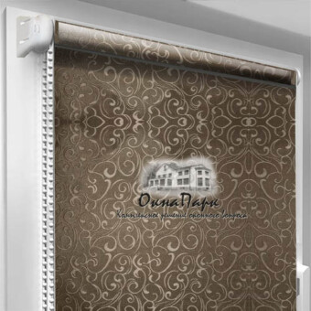 Відкриті тканинні ролети Fantasy-BO-Brown