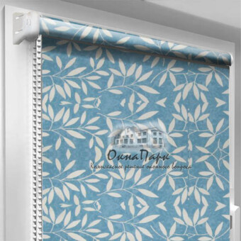 Відкриті тканинні ролети Forest-blue