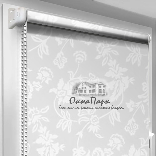 Відкриті тканинні ролети Gloss-White