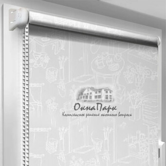 Відкриті тканинні ролети Home