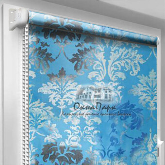 Відкриті тканинні ролети Imperia-Blue