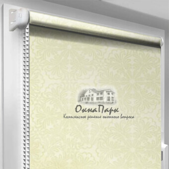 Відкриті тканинні ролети India-Beige