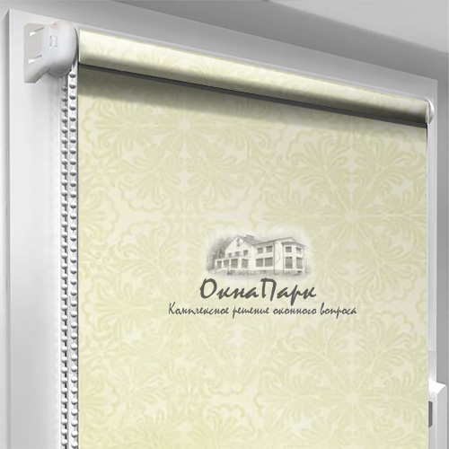 Відкриті тканинні ролети India-Beige