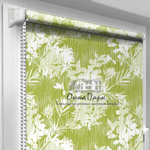 Відкриті тканинні ролети Jamaica-Green