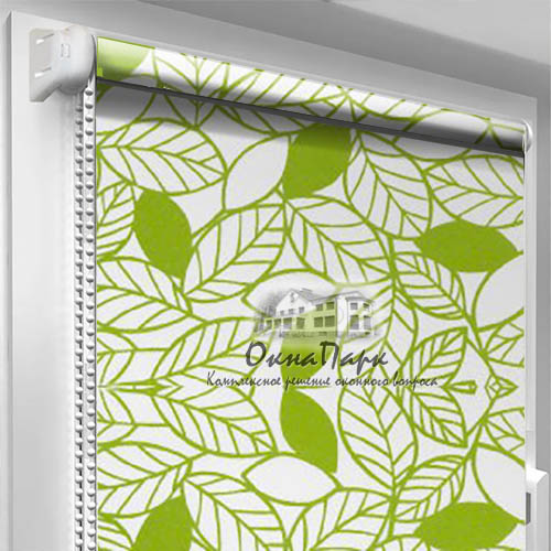 Відкриті тканинні ролети Jardin-Green