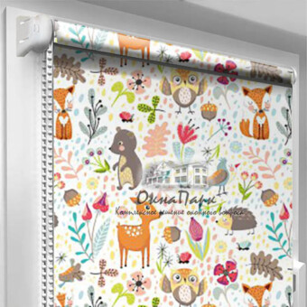 Відкриті тканинні ролети Kids