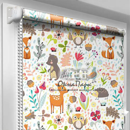 Відкриті тканинні ролети Kids