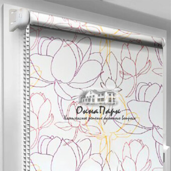 Відкриті тканинні ролети Lotos Colour