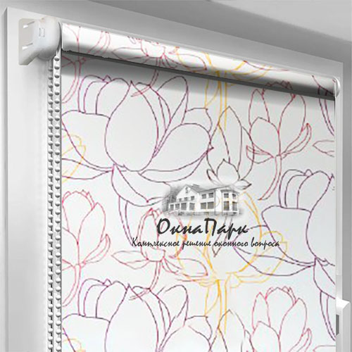 Відкриті тканинні ролети Lotos Colour