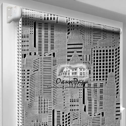 Відкриті тканинні ролети Manhattan
