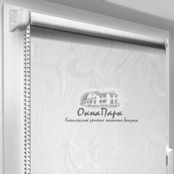 Відкриті тканинні ролети Mirage-White