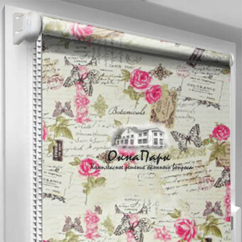 Відкриті тканинні ролети Paris