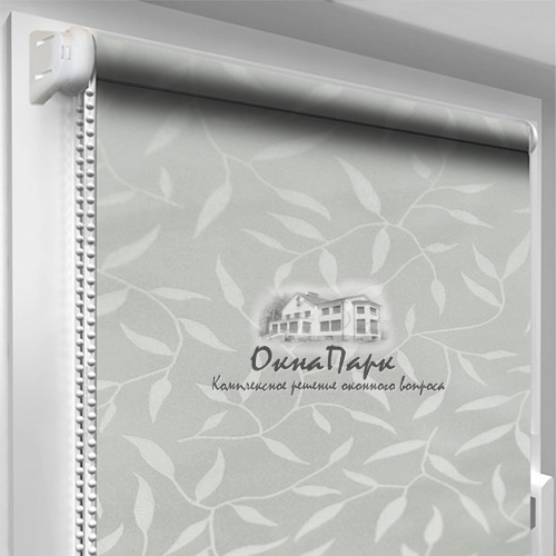 Откытые тканевые ролеты Willow-White