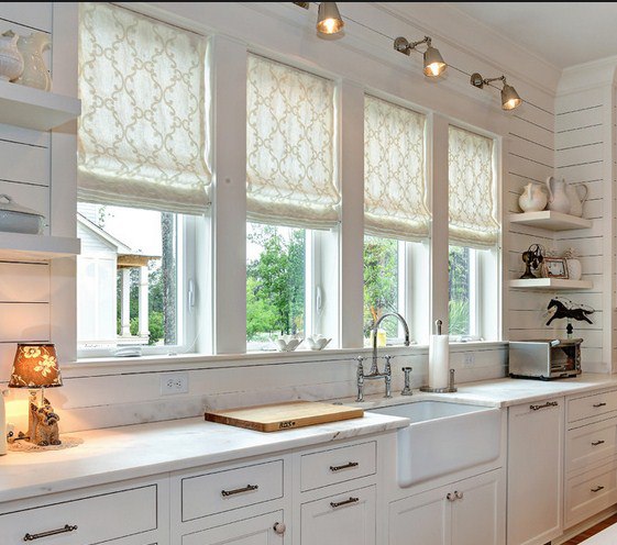 как снять и стирать римские шторы